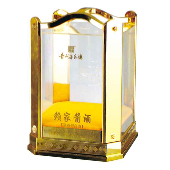 手提(tí)高檔正(zhèng)方透明(míng)盒(金色…